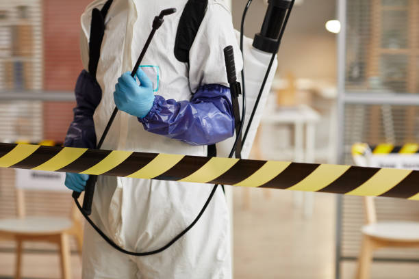 Professional Blood Cleanup technician working in Severance, CO